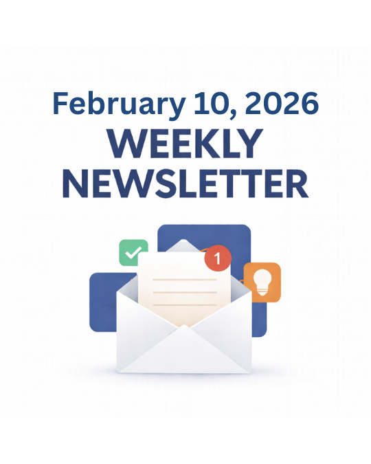 Weekly Newsletter February 10, 2026